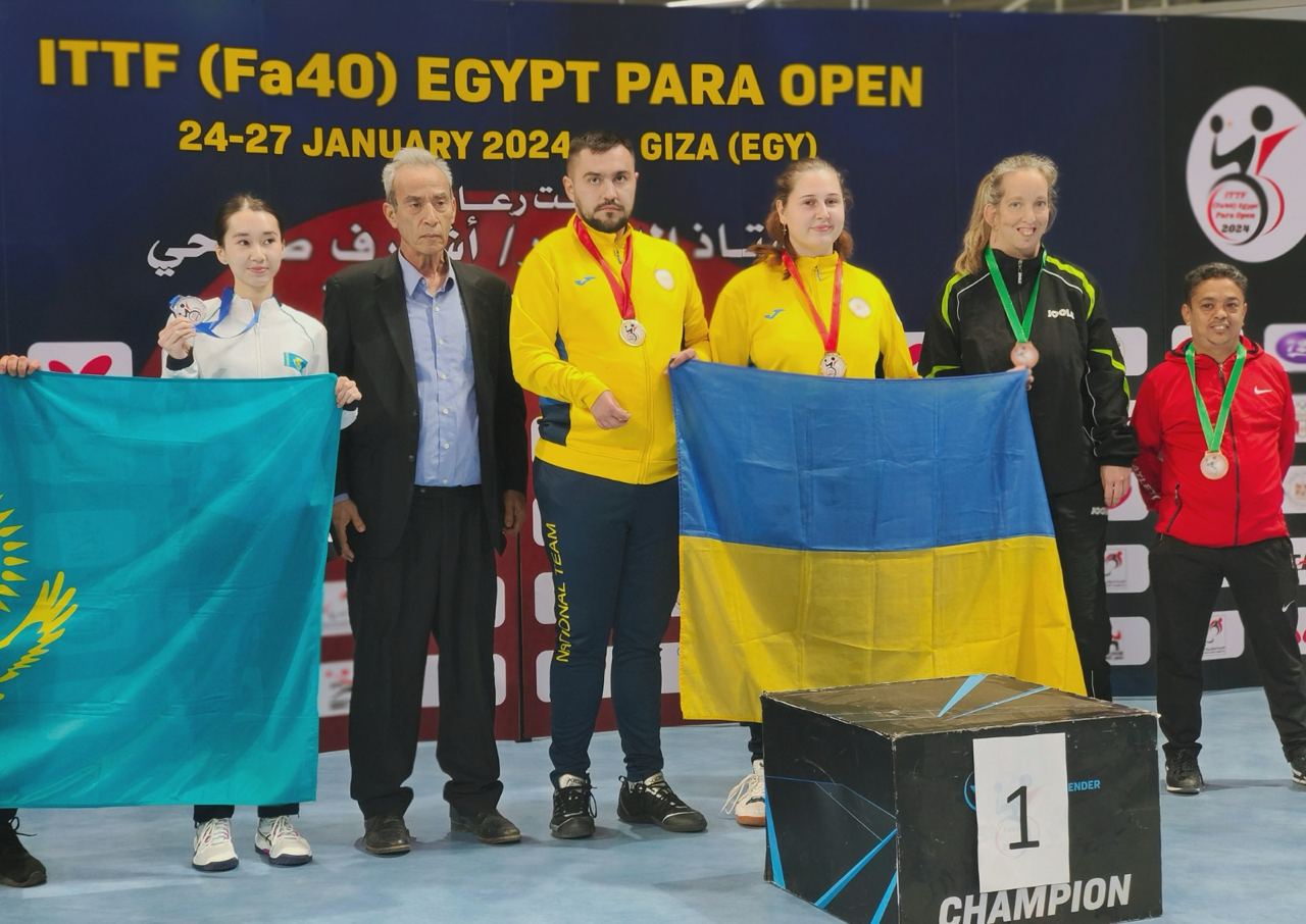 Випускник політехніки Іван Май виборов золото з настільного тенісу на міжнародному турнірі в Єгипті