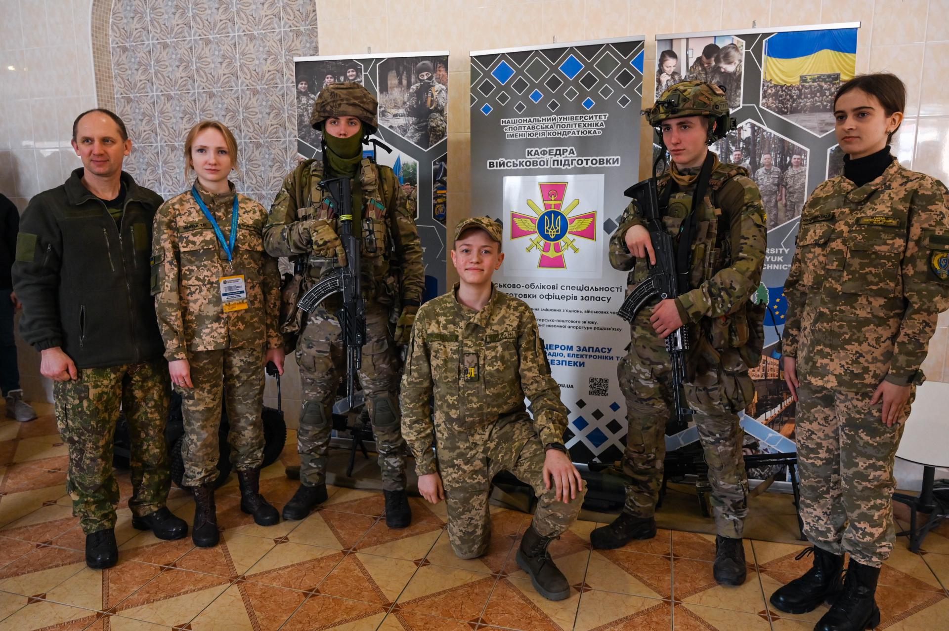 Ліцеїстам презентували можливості військової підготовки у Полтавській політехніці