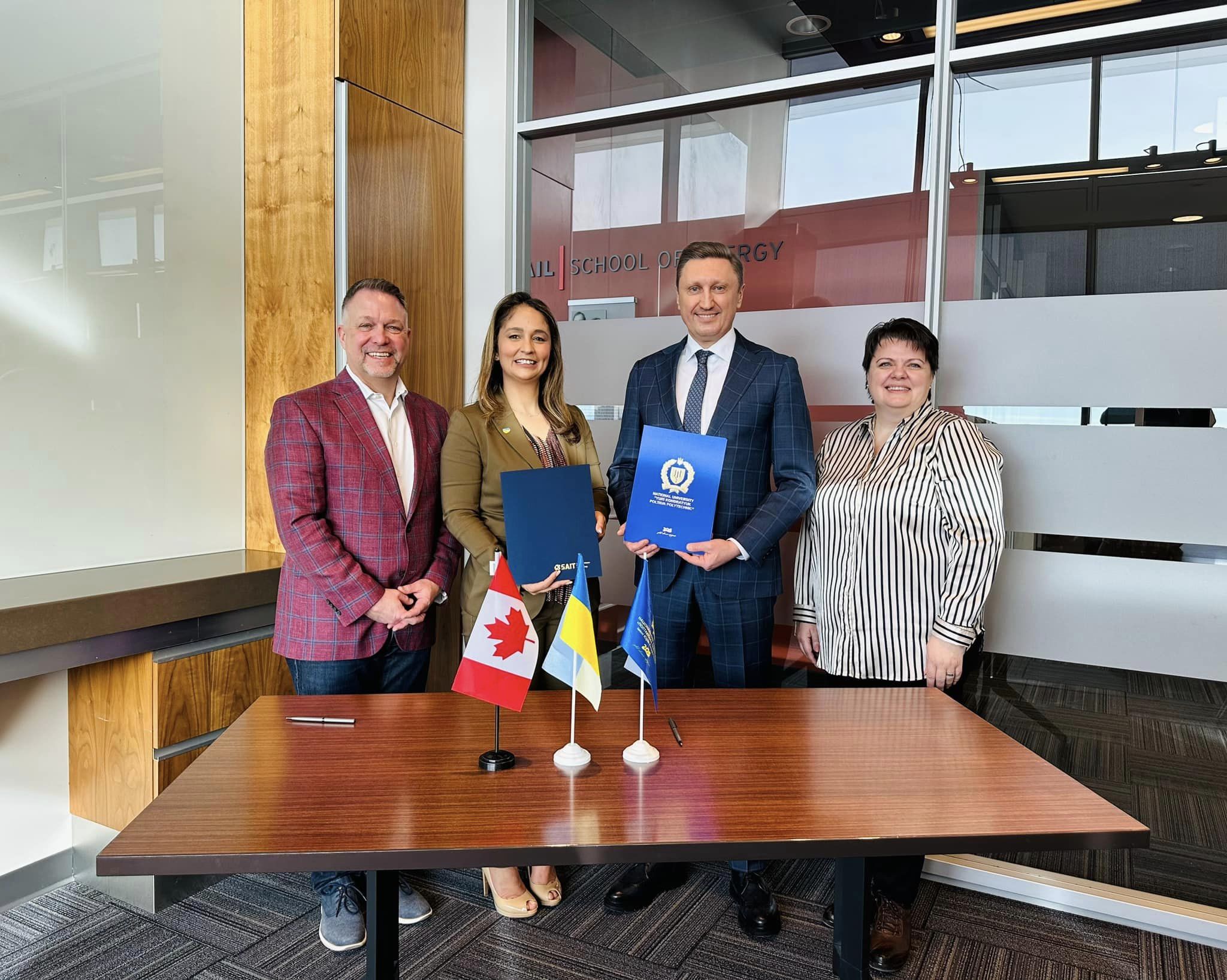 Полтавська політехніка підписала двосторонній Меморандум про взаєморозуміння з канадською політехнікою SAIT