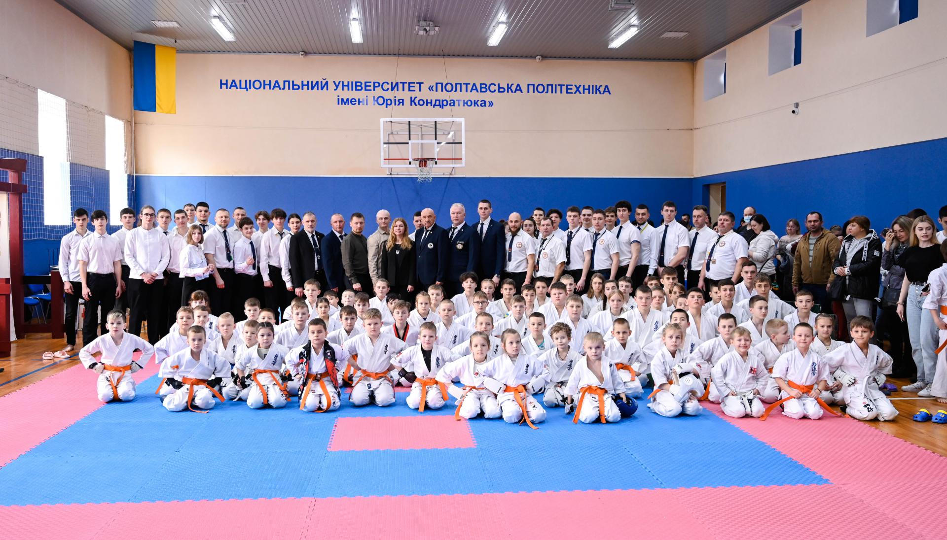 На базі політехніки відбувся Відкритий Чемпіонат Полтавської області з кіокушин БуДо карате