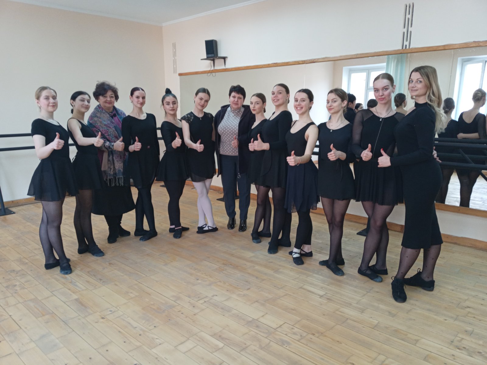 У студентів-хореографів відбулося відкрите заняття з методики викладання класичного танцю
