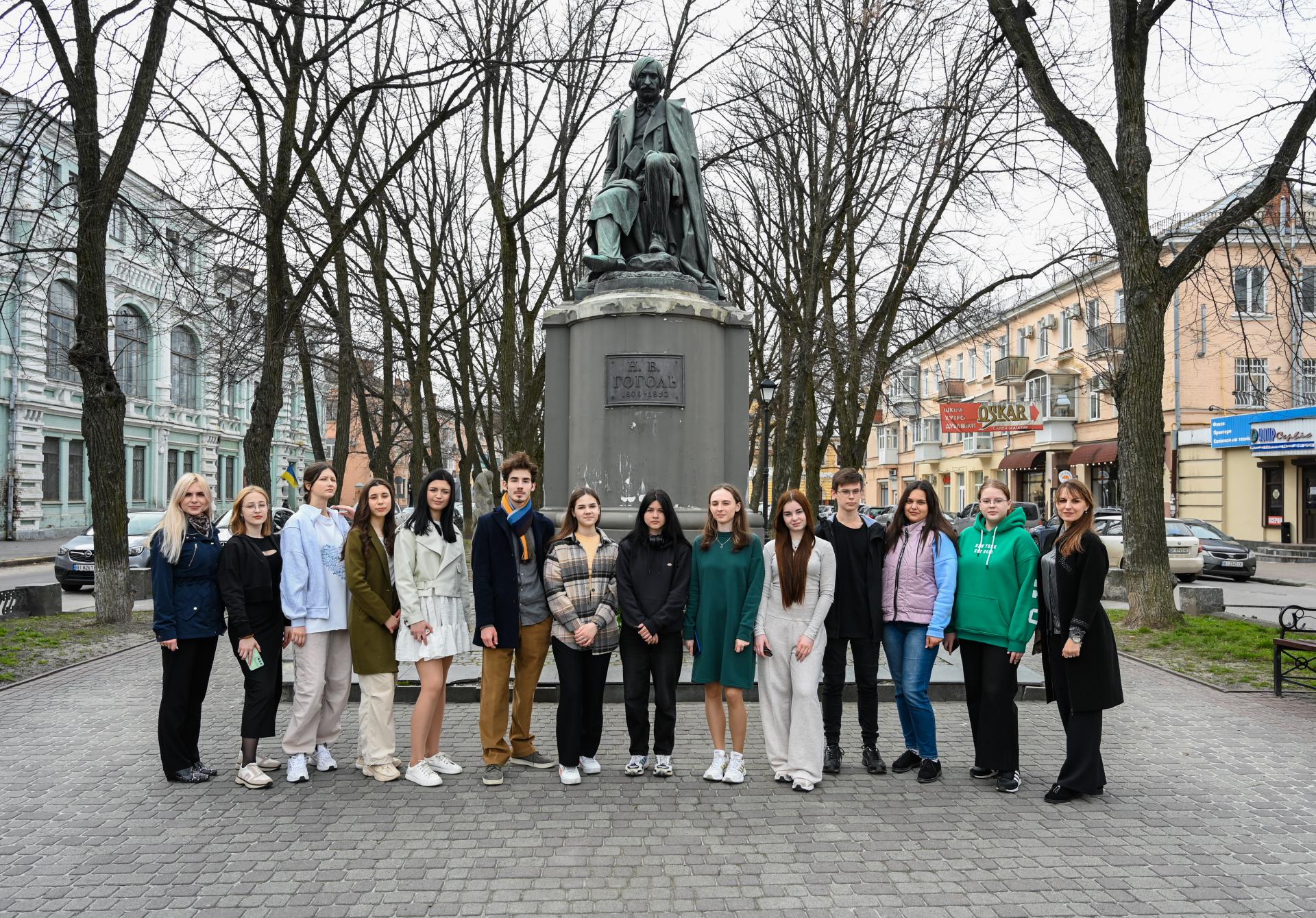“Unravelling the Mystery of Gogol”: Participants of the university’s literary studio flip through the pages of the genius mystic writer’s works