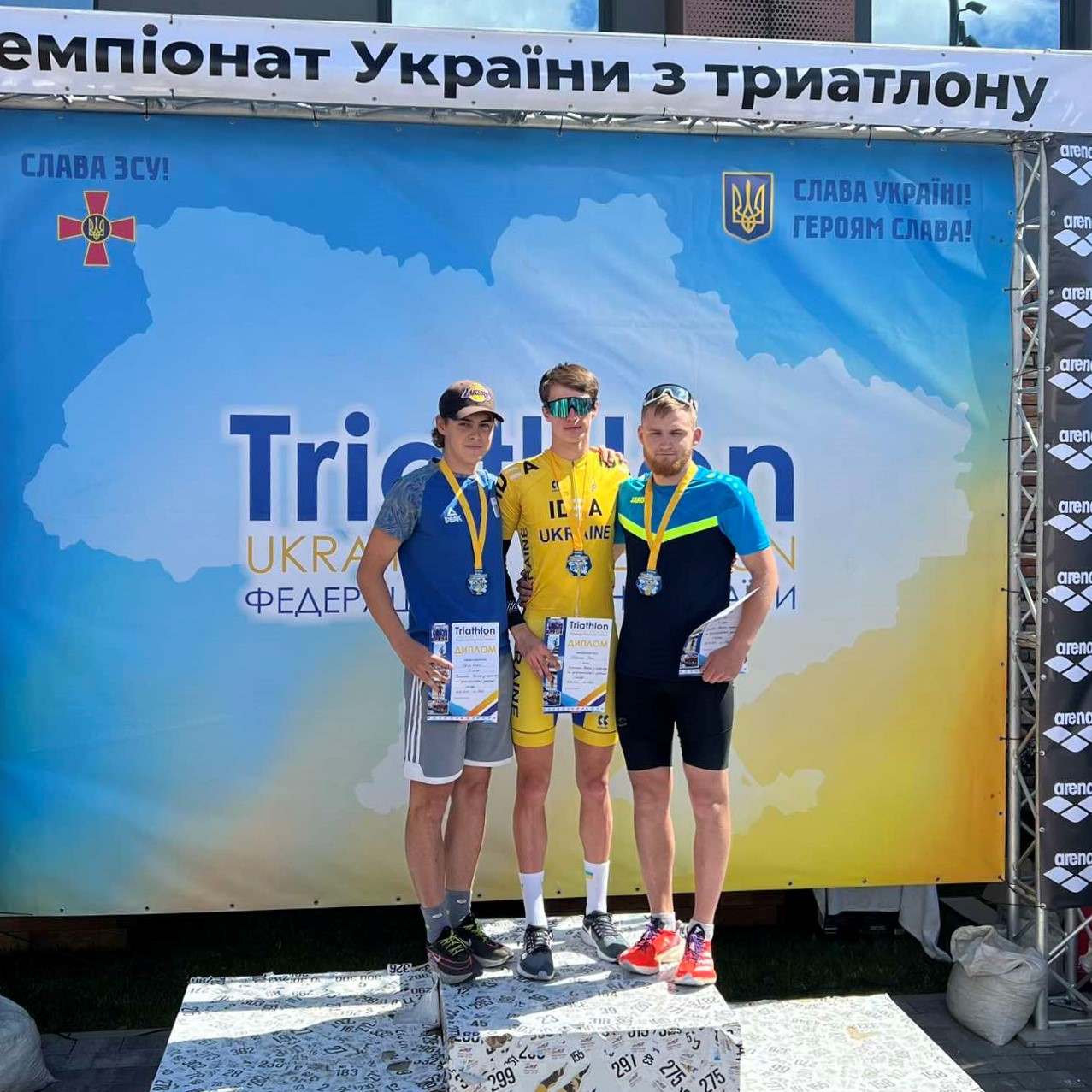Polytechnic’s athlete wins the bronze medal of the Ukrainian Triathlon Championship on the super-sprint distance