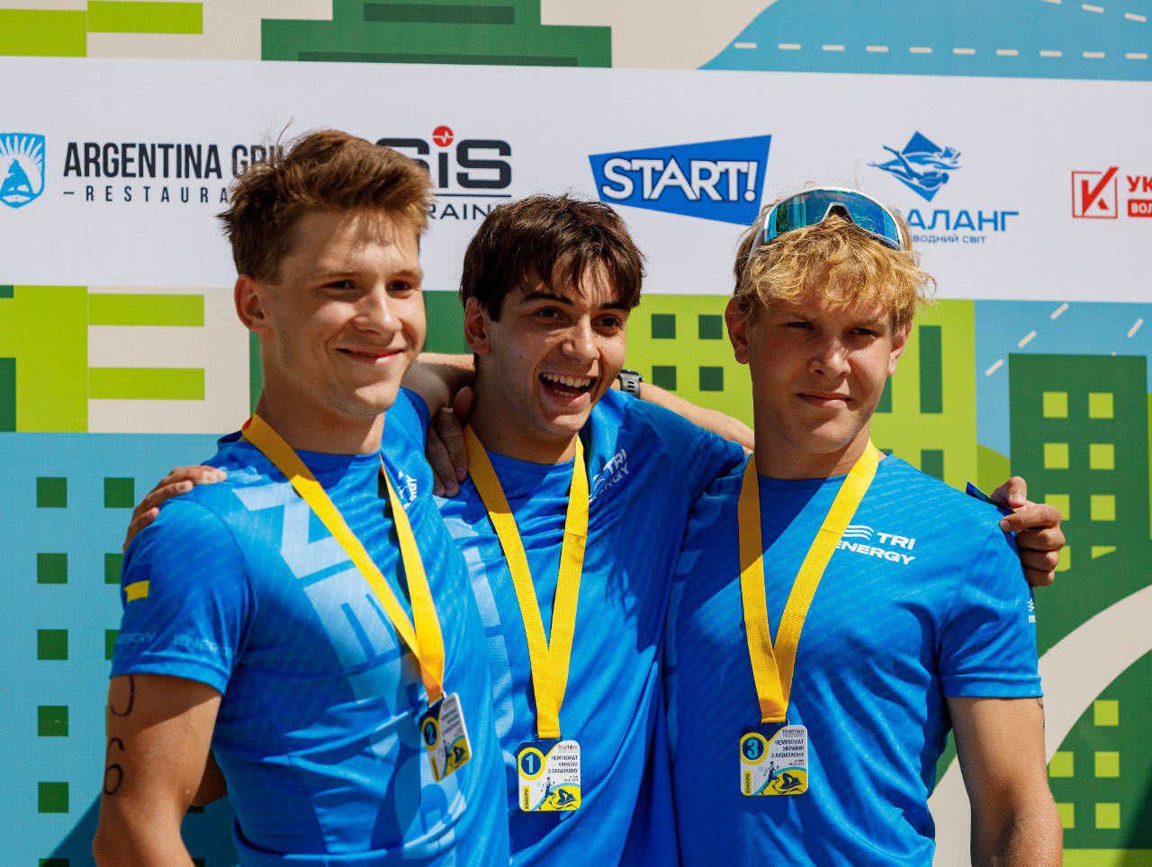 Спортсмени політехніки стали переможцями Чемпіонату України з триатлону (акватлону) серед юніорів