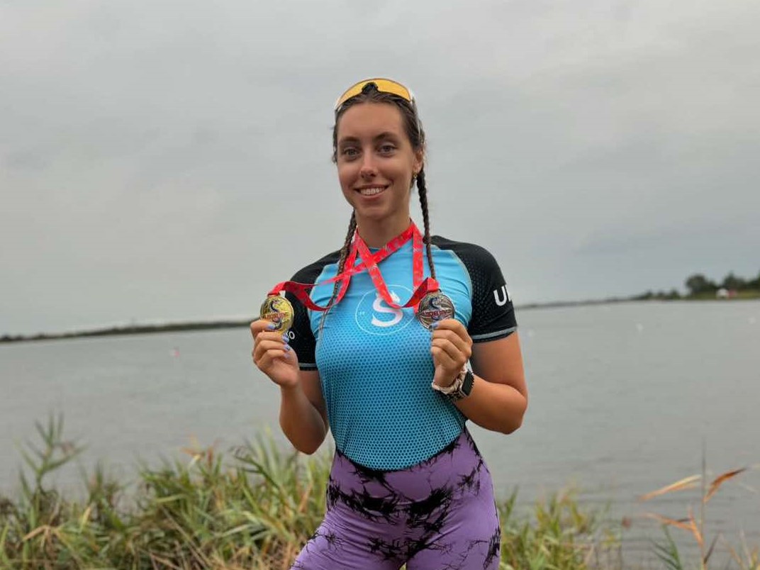 Master’s student of Polytechnic Kateryna Petrenko becomes World Champion in Dragon Boat Rowing