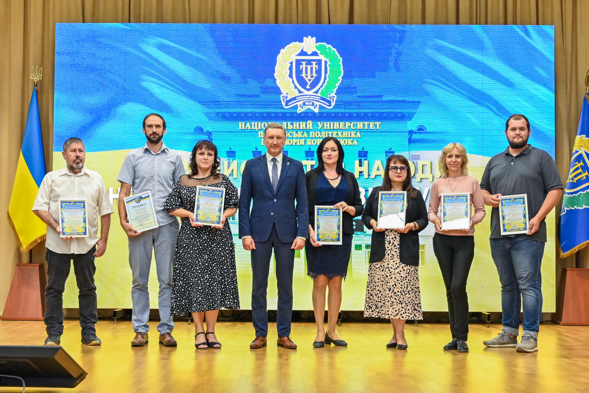 Науковців університету нагородили відзнаками ректора за активну науково-освітню діяльність