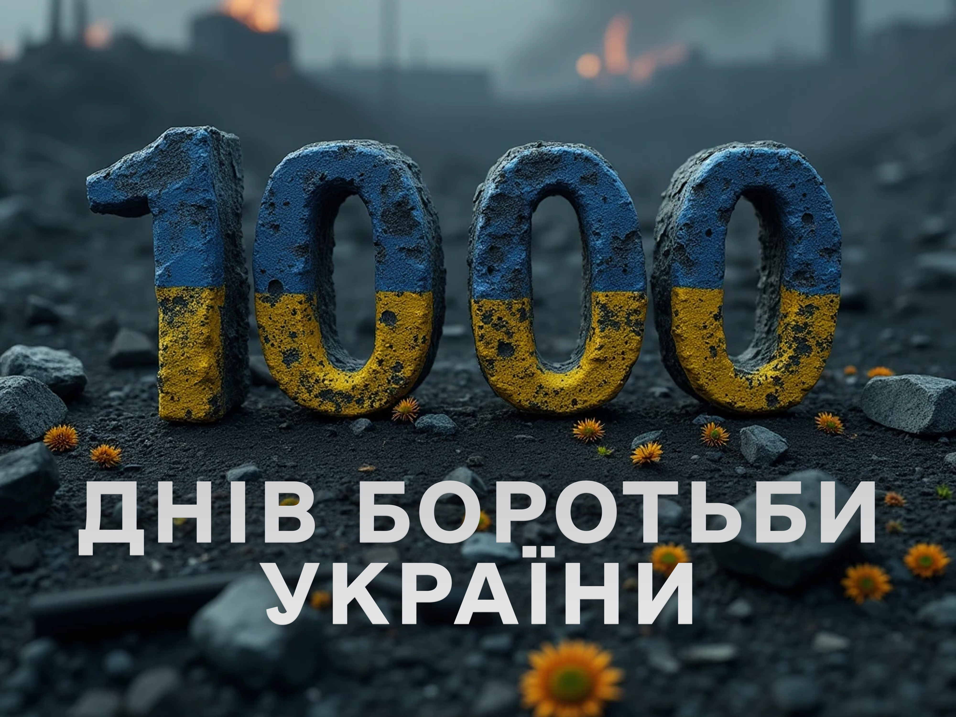 1000 днів боротьби України проти російської агресії: сила незламності