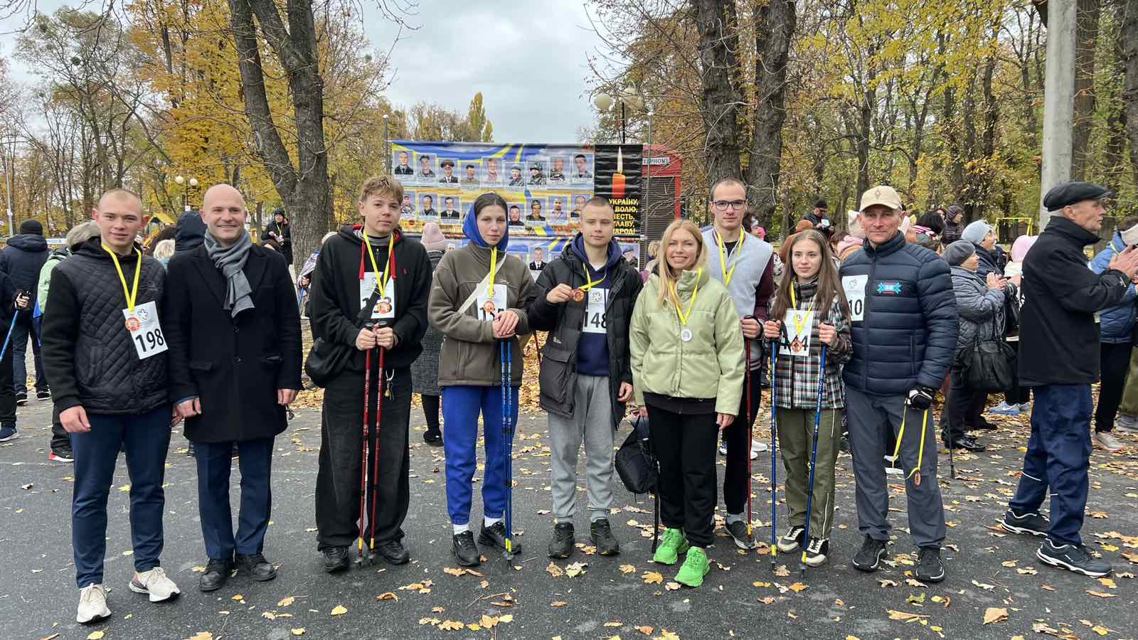 Спортсмени Полтавської політехніки підтримали ЗСУ на Осінньому фестивалі зі скандинавської...