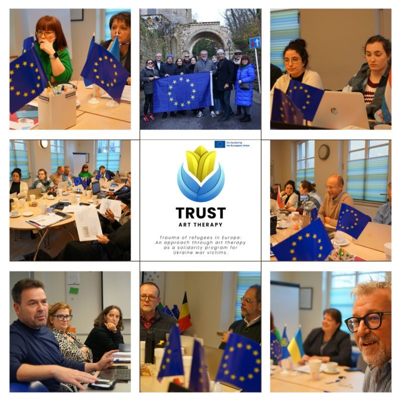 Kick-Off Meeting of the Erasmus+ TRUST Project: Building Solidarity Through Art Therapy