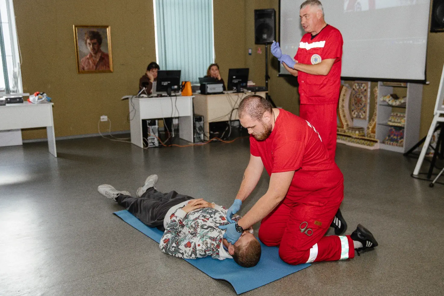 У Полтавській політехніці відбувся міжнародний захід з домедичної допомоги