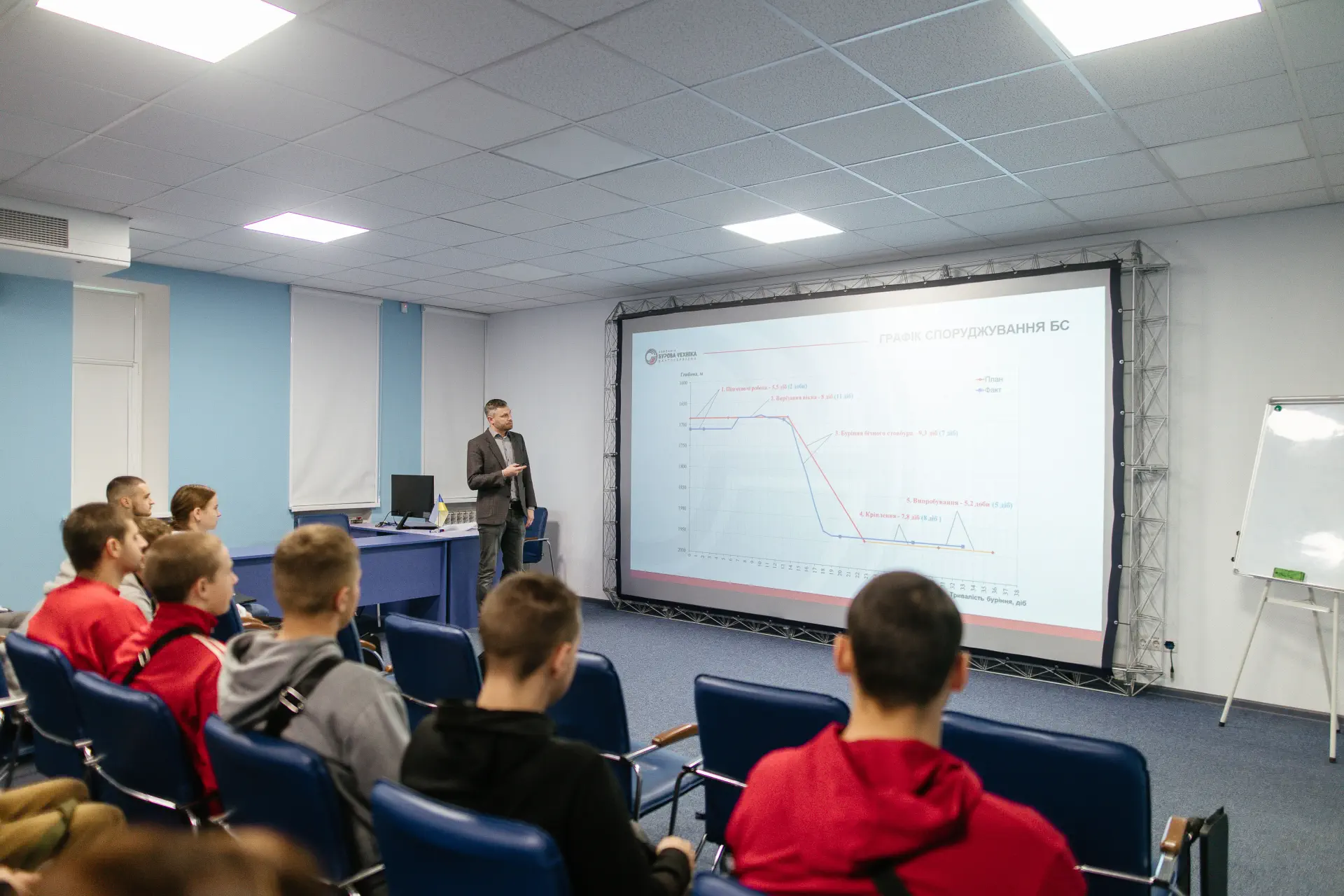 Студенти Полтавської політехніки дізналися  про технології похило-скерованого буріння 