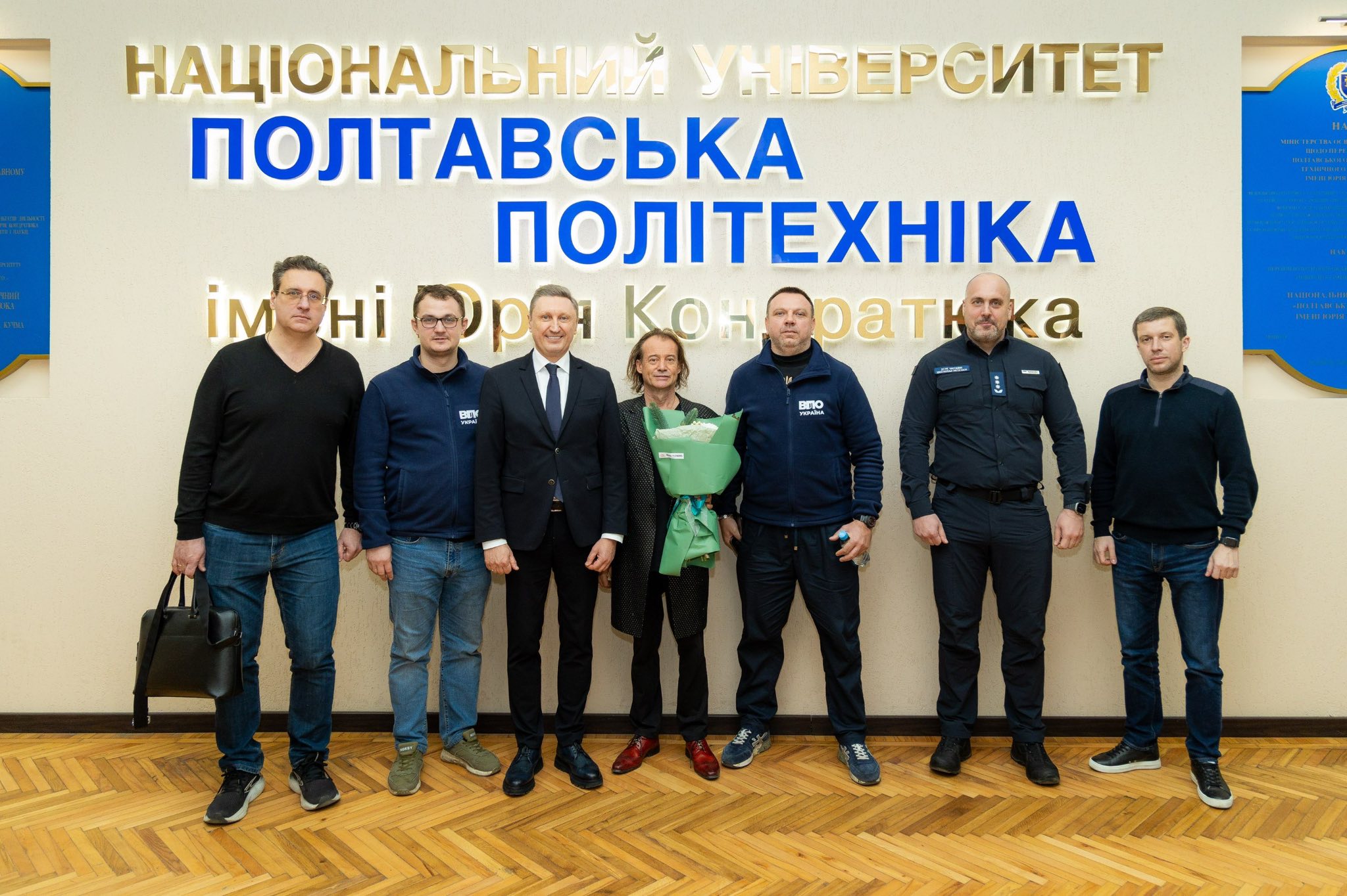 Виступ Василя Попадюка  як символічний старт  святкувань  207-ї  річниці Полтавської політехніки