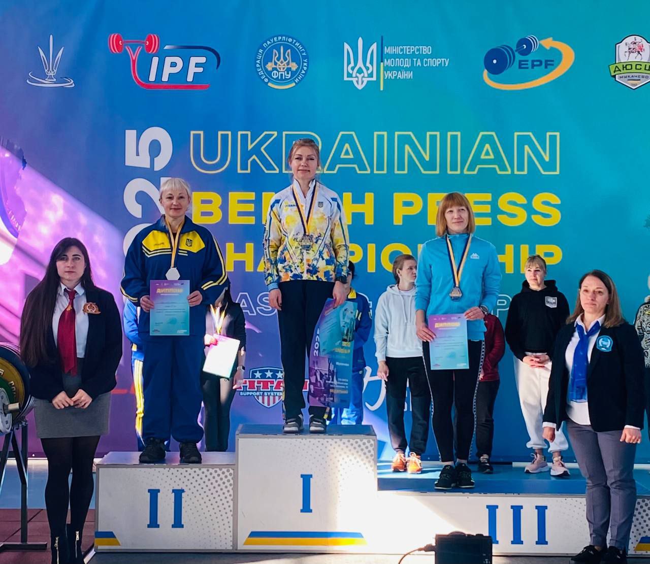 Спортсмени Полтавської політехніки стали чемпіонами України з пауерліфтингу