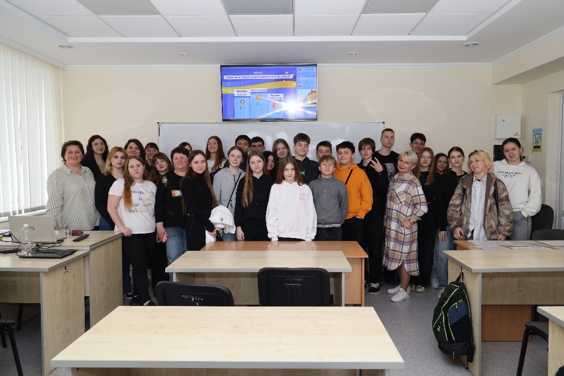 STEM-урок у Полтавській політехніці: екологія, математика та наука у дії