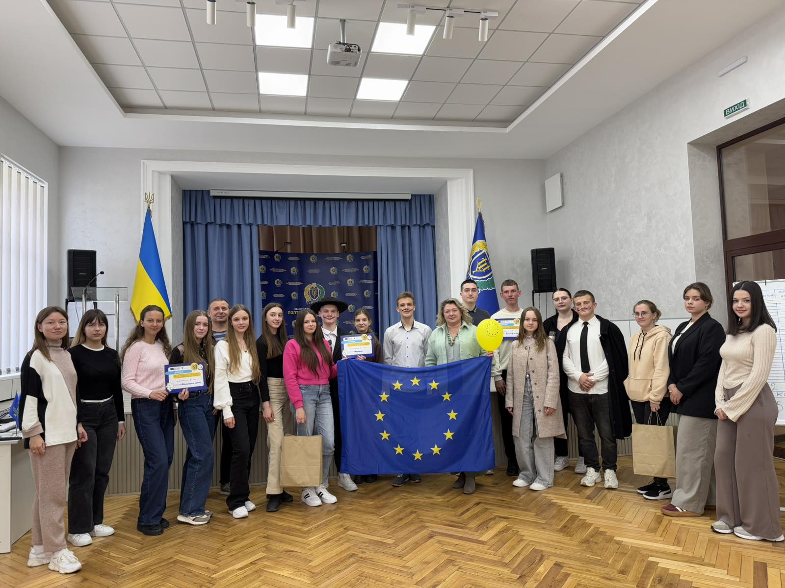 У Полтавській політехніці відбулися заходи, присвячені дням Європи в Україні
