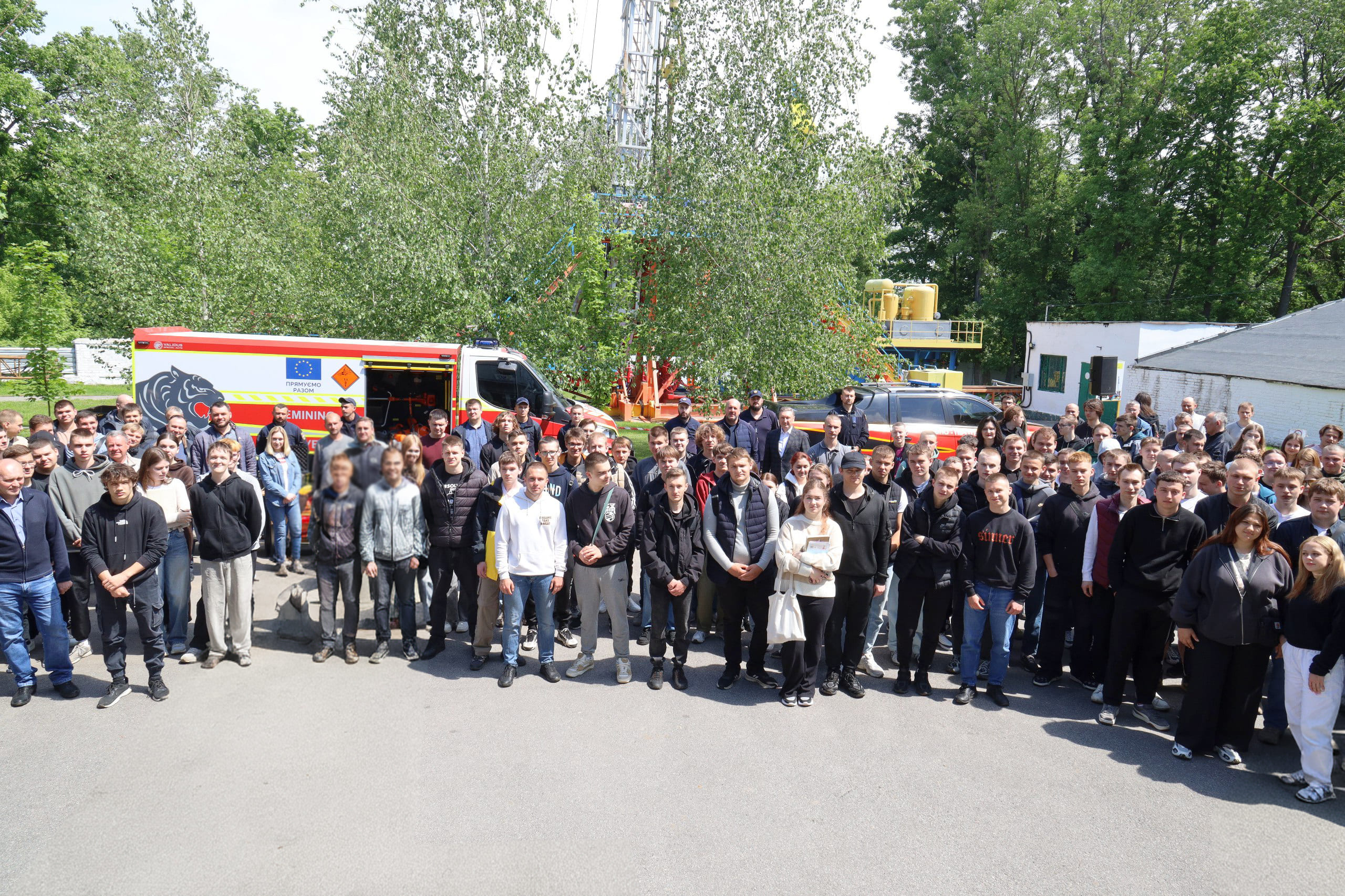 У Полтавській політехніці для студентів провели заняття з протимінної безпеки