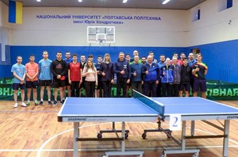 В університеті стартував ІІІ тур клубного Чемпіонату України серед чоловічих команд Вищої ліги з настільного тенісу сезону 2024-2025 років