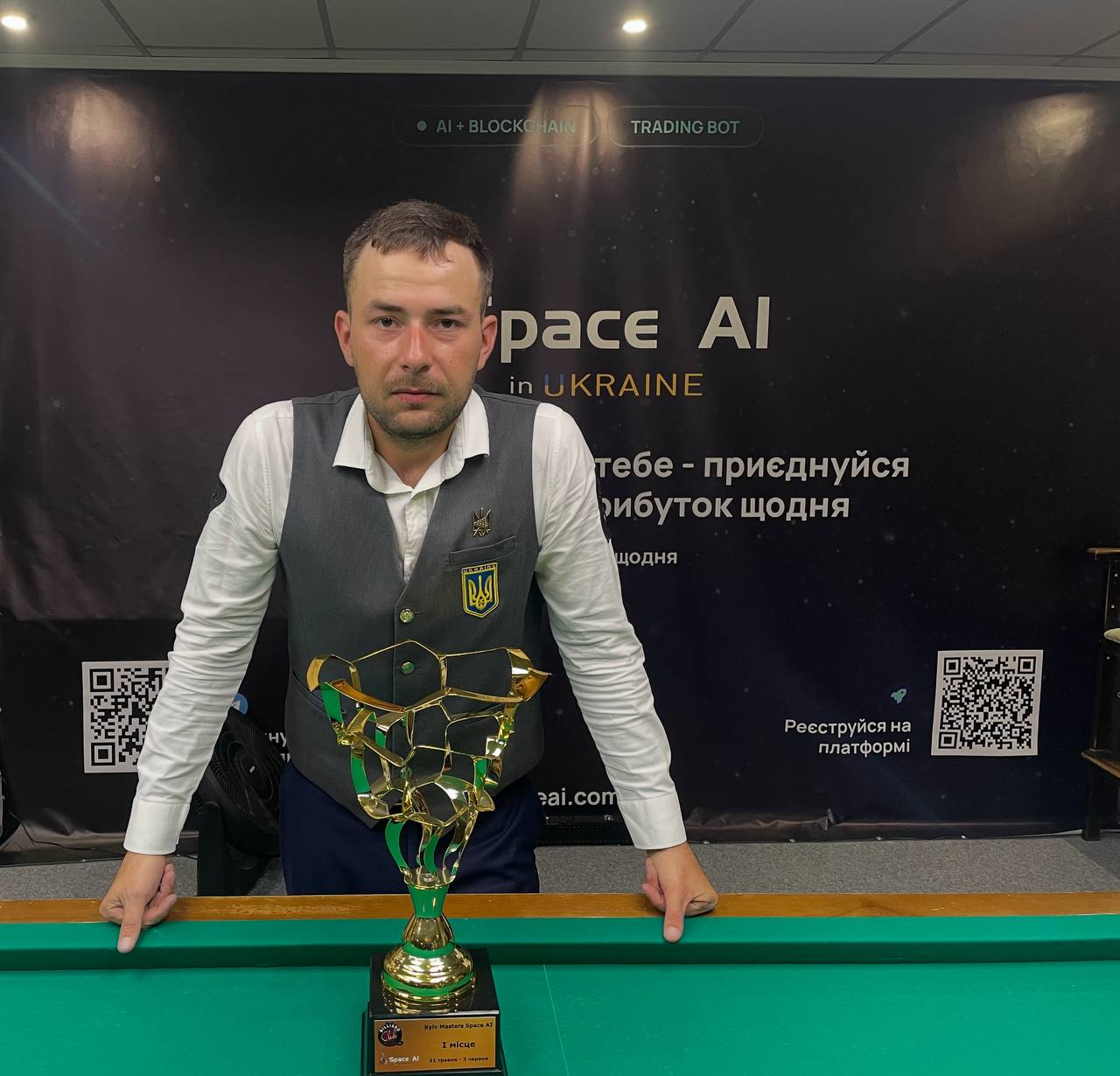 Студент Полтавської політехніки став абсолютним переможцем Всеукраїнського турніру з білья...