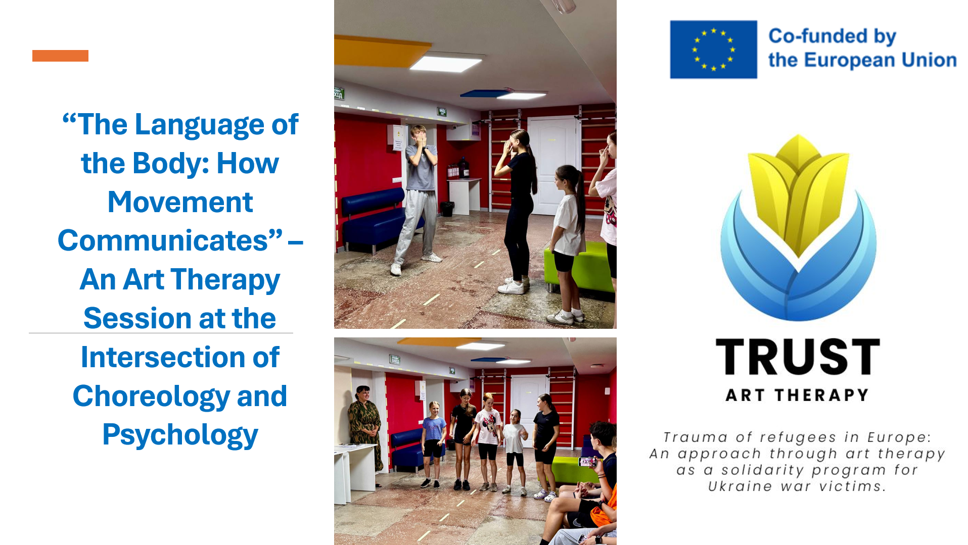 “The Language of the Body: How Movement Communicates” – An Art Therapy Session at Poltava...