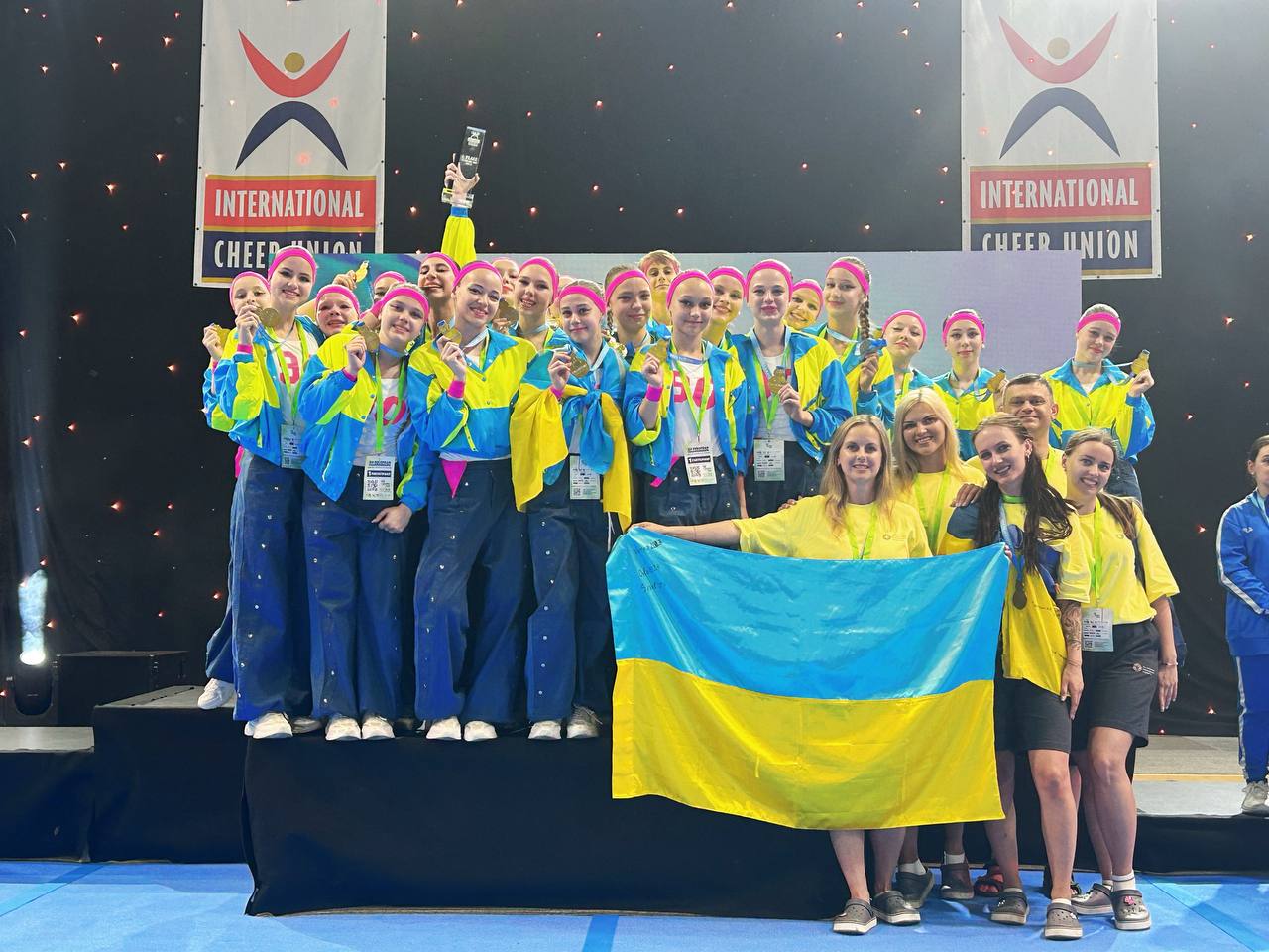 Українські черлідери здобули золото в хіп-хопі на Чемпіонаті Європи у Словенії
