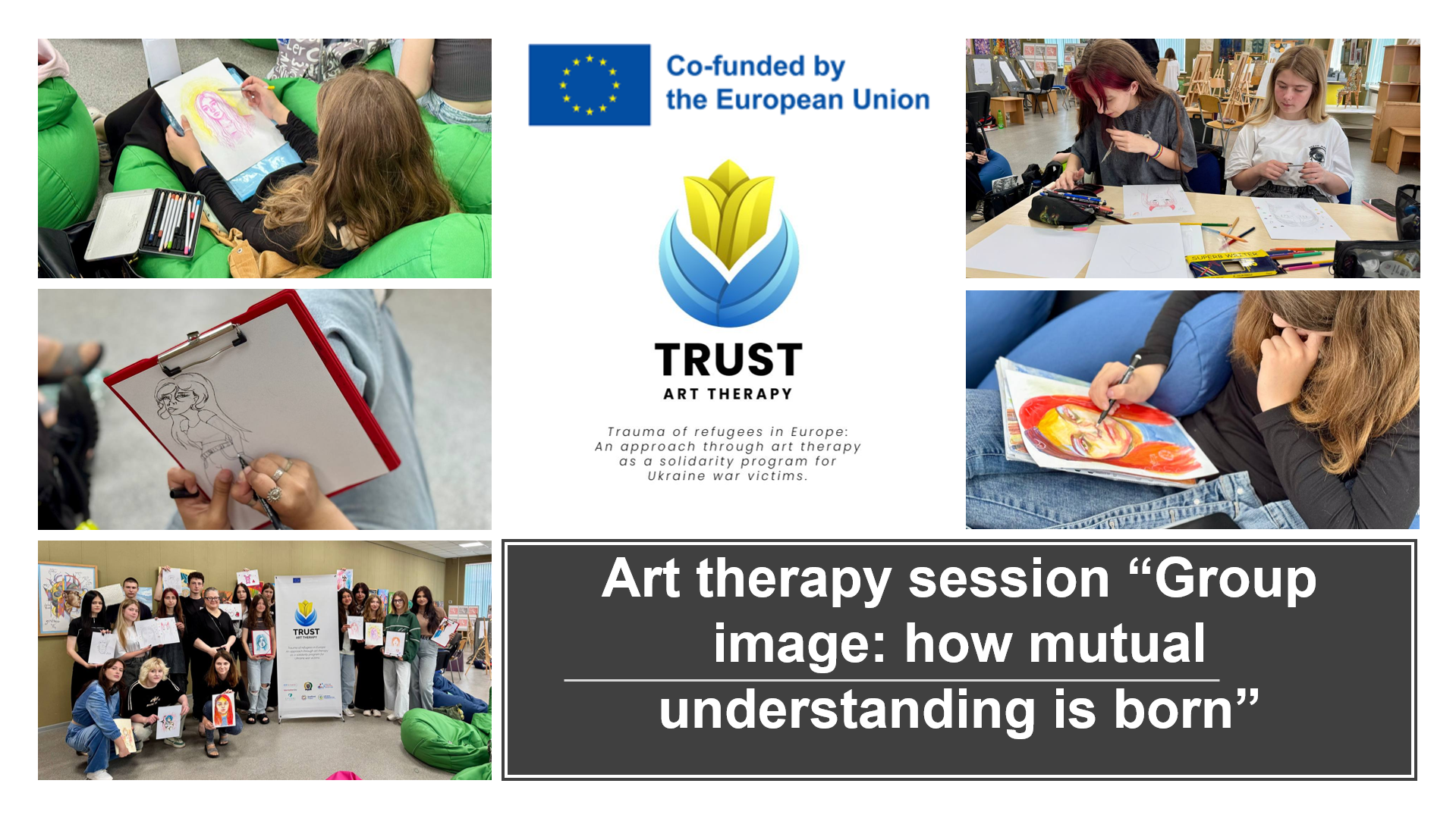 Art therapy session “Group image: how mutual understanding is born”