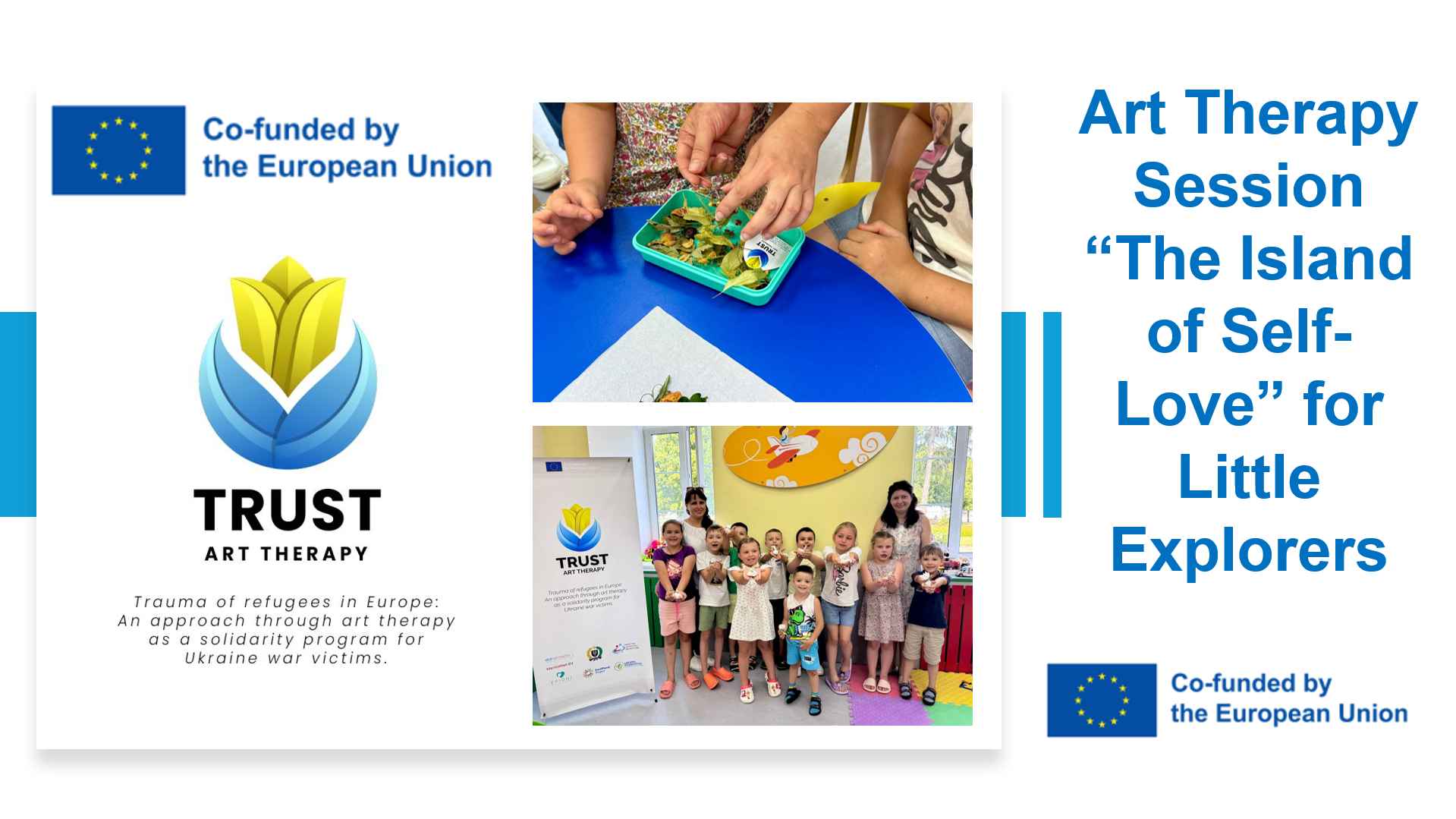 Art Therapy Session “The Island of Self-Love” for Little Explorers