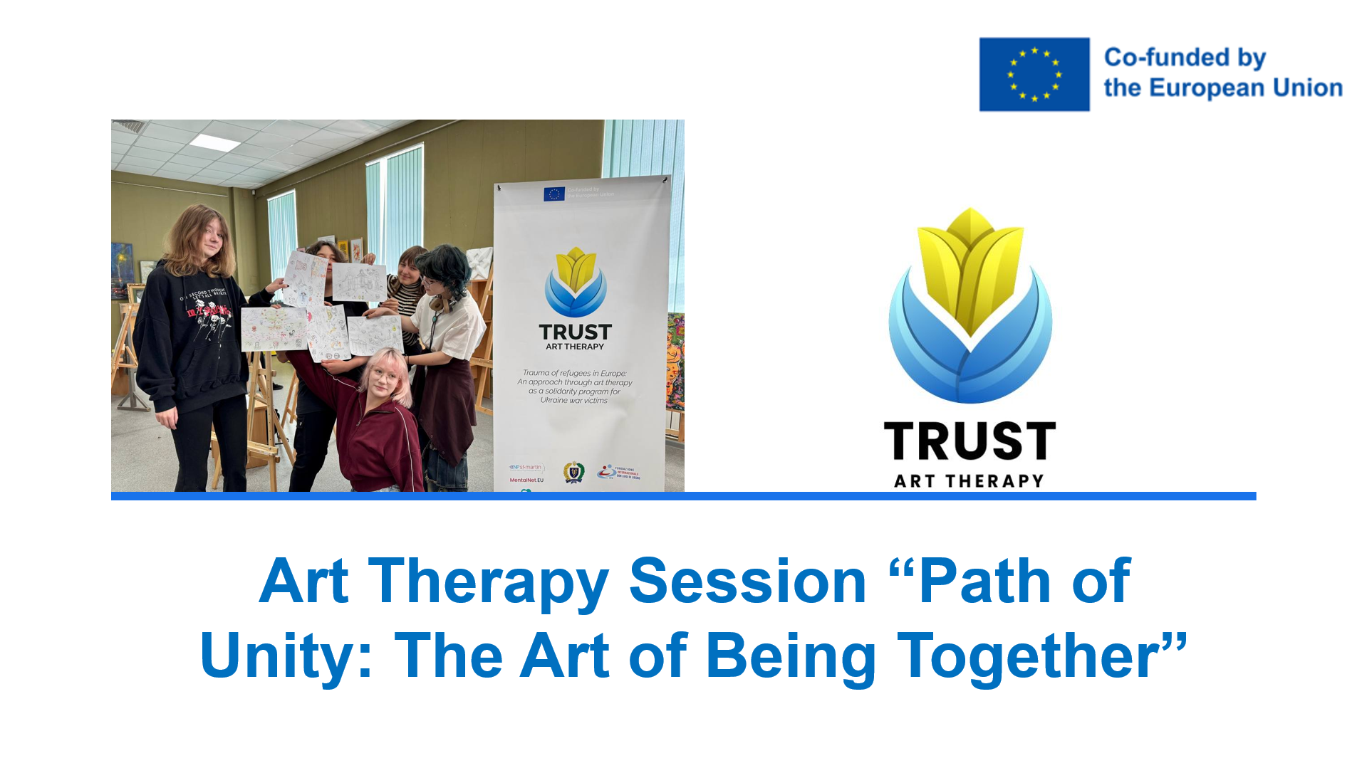 Art Therapy Session “Path of Unity: The Art of Being Together”
