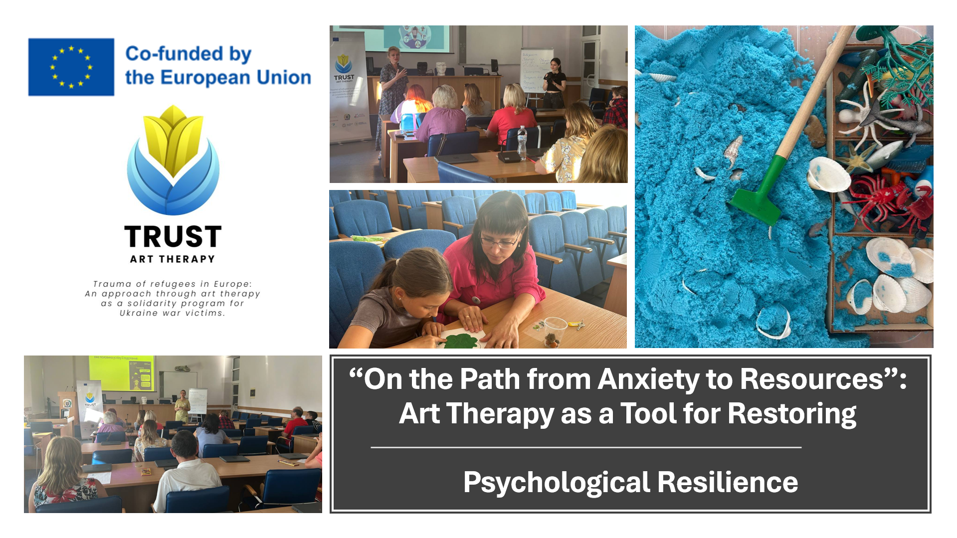 “On the Path from Anxiety to Resources”: Art Therapy as a Tool for Restoring Psychological Resilience