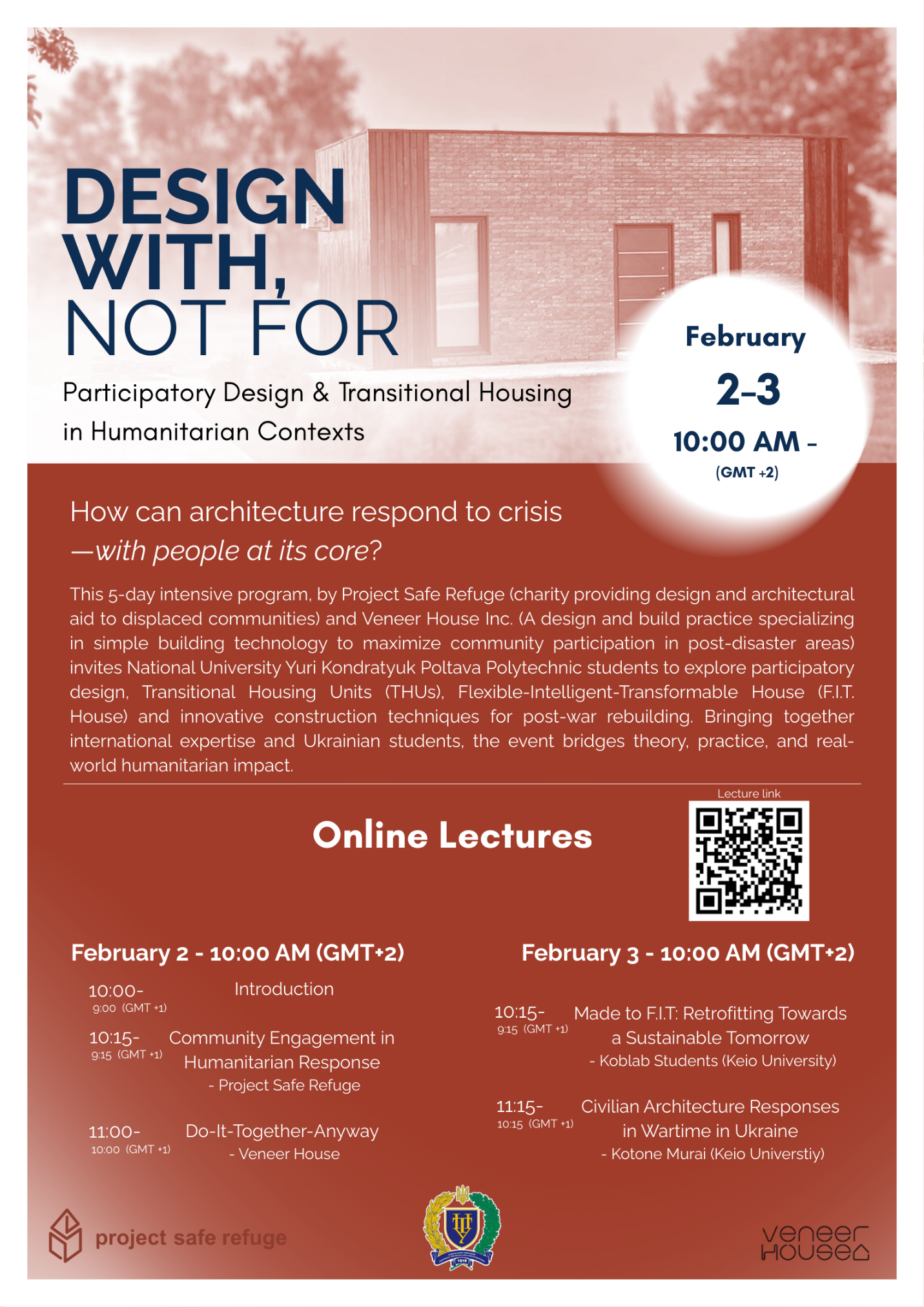 International Hybrid Workshop: “DESIGN WITH, NOT FOR” – Participatory Design and Transitio...