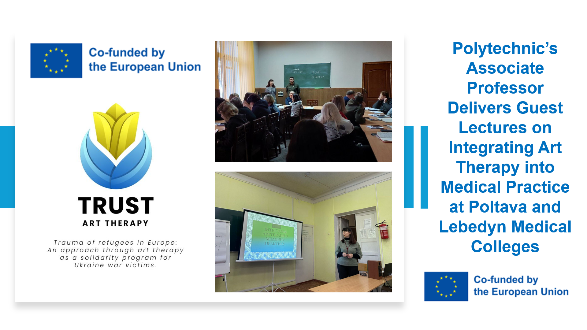 Polytechnic’s Associate Professor Delivers Guest Lectures on Integrating Art Therapy into...