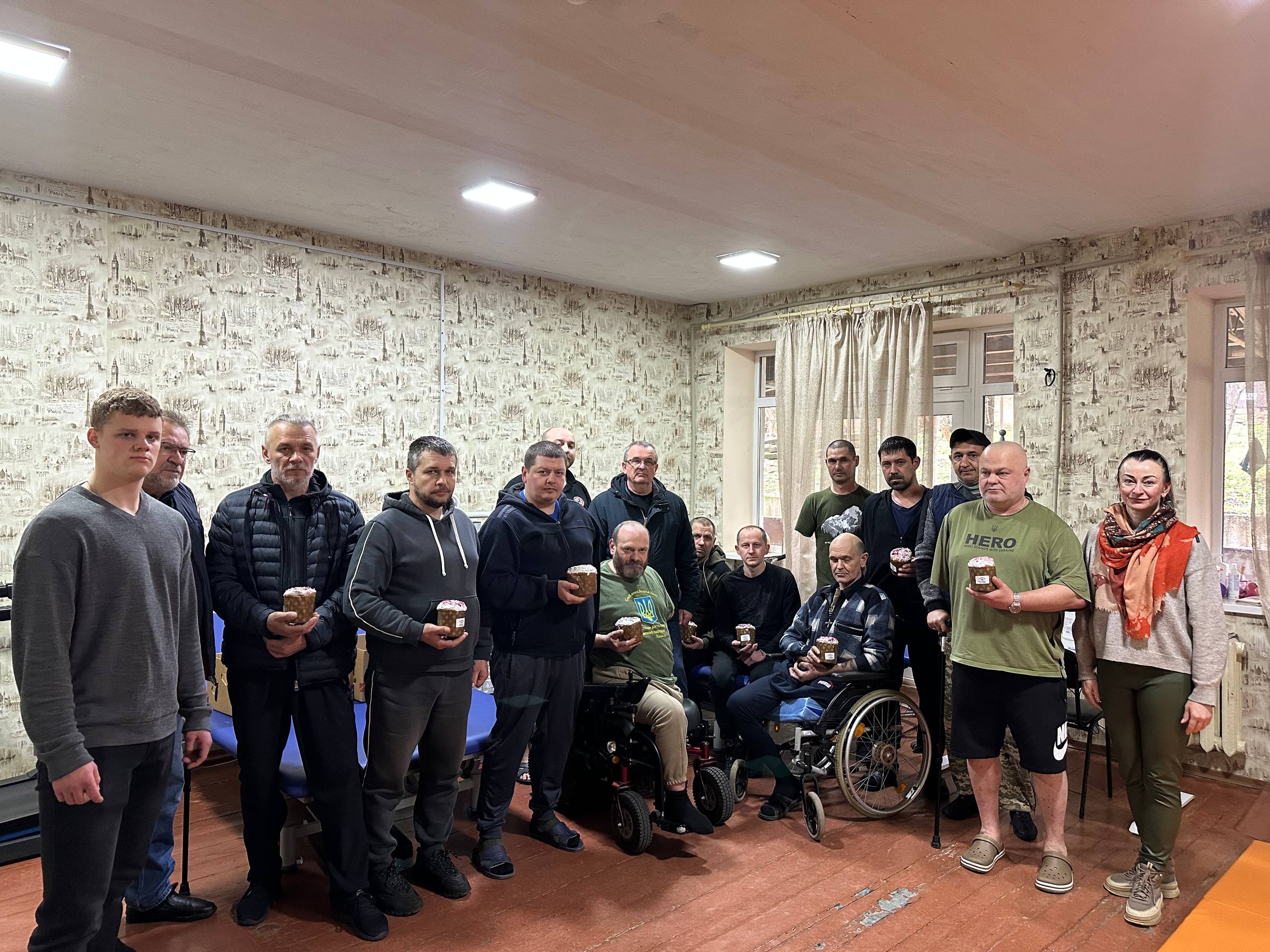 Полтавська політехніка привітала ветеранів із Великоднем