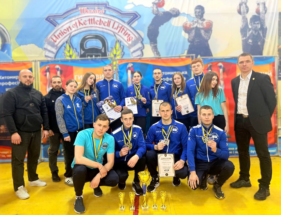 Полтавська політехніка – чемпіони України з гирьового спорту!