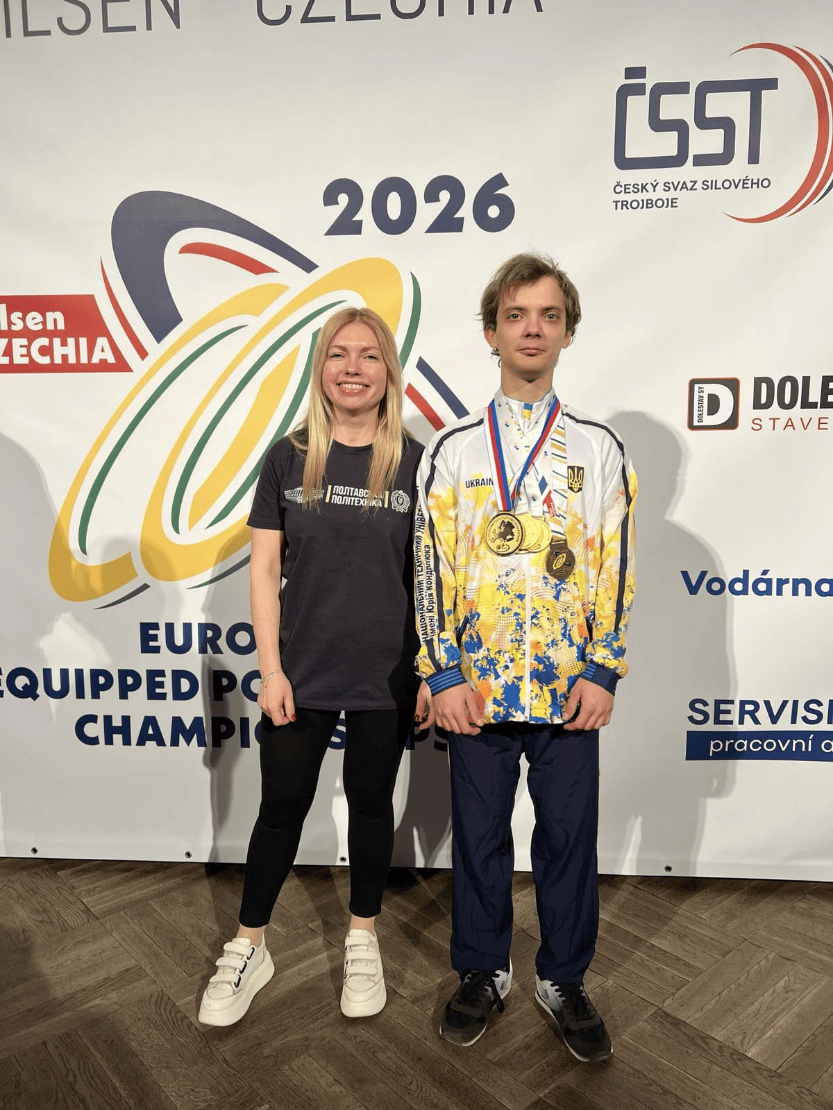 Чотири золоті медалі та титул чемпіона Європи: студент Полтавської політехніки підкорив мі...