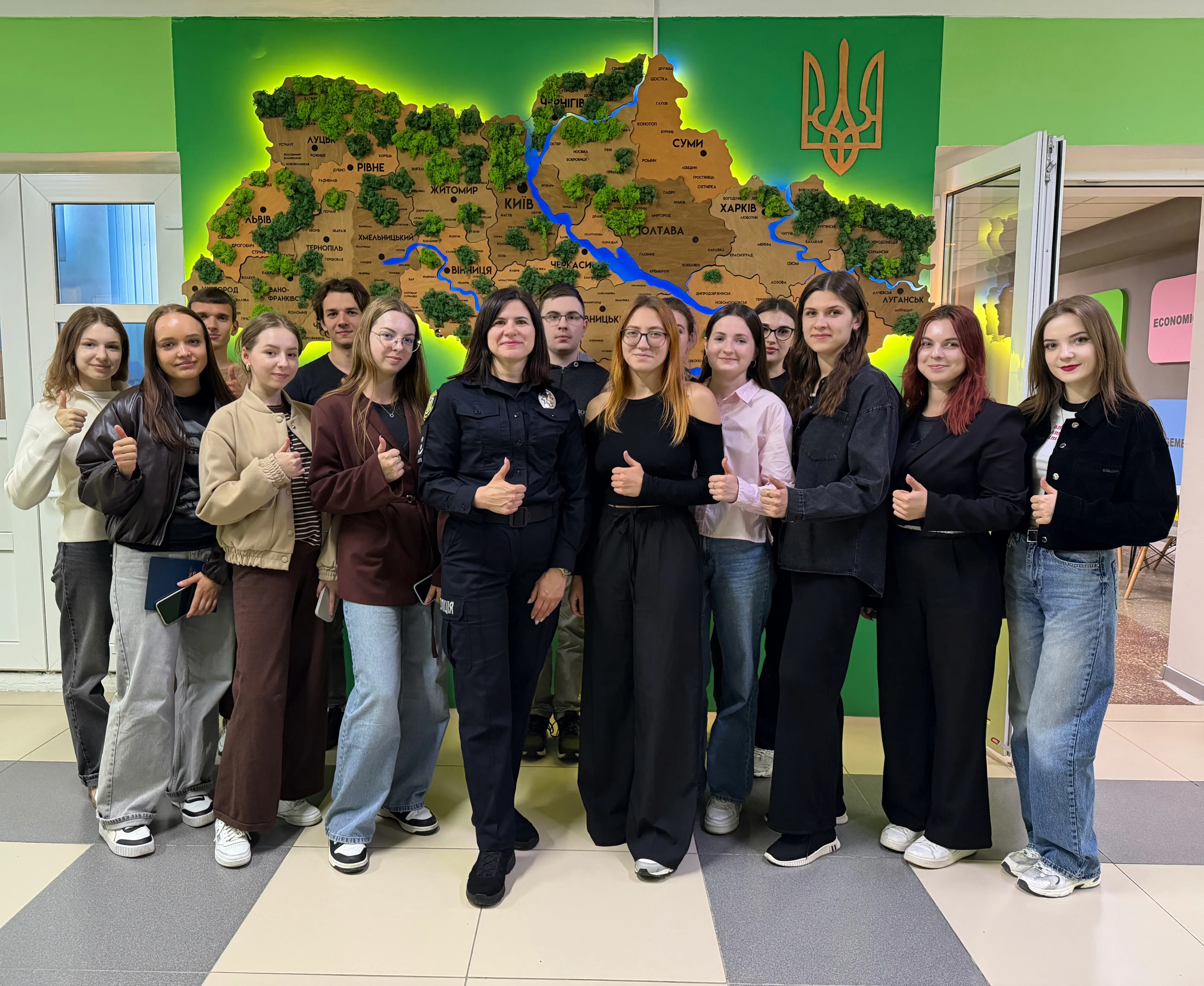 У Полтавській політехніці відбулася зустріч зі представницею ГУНП у Полтавській області що...