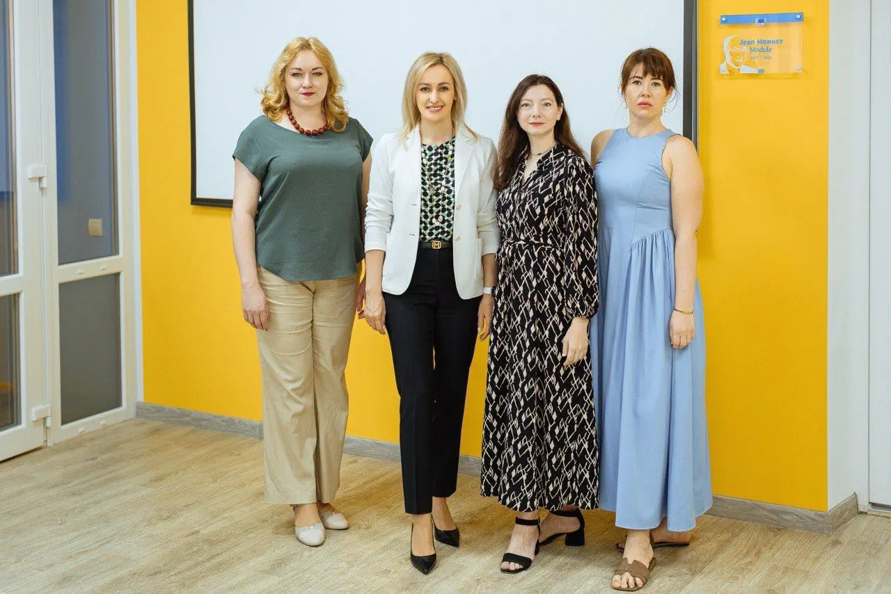 У Полтавській політехніці завершився навчальний курс Erasmus+ Jean Monnet Module з європей...