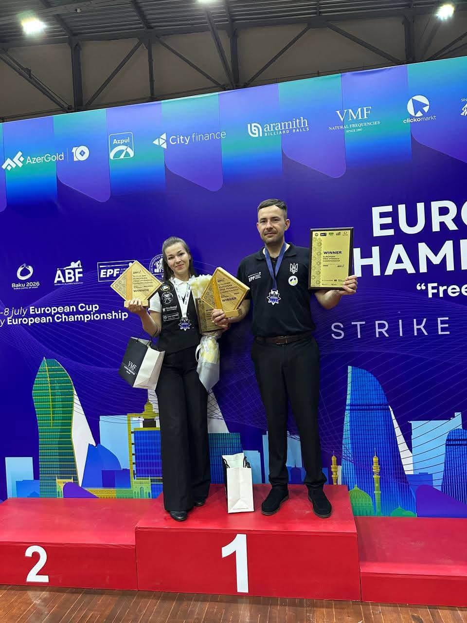 Представники Полтавської політехніки – чемпіони Європи з вільної піраміди!