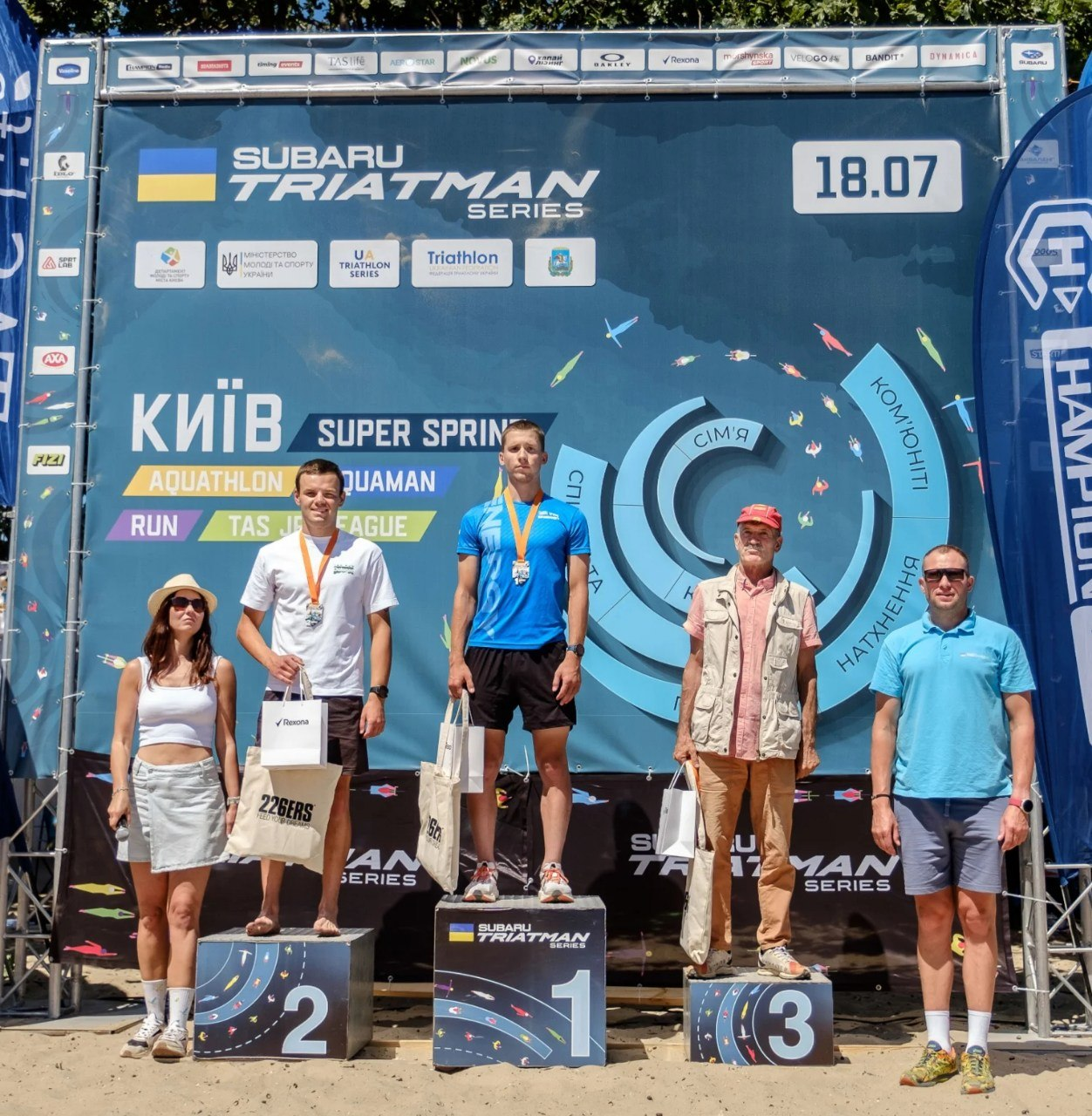 Подвійне «золото» Полтавської політехніки! Студенти університету стали чемпіонами України та виконали нормативи майстрів спорту України з триатлону